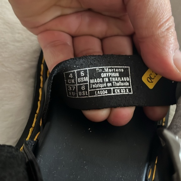 Doc Marten gryphon black Brando sandals. Brand new, never worn with box only. - Picture 10 of 12